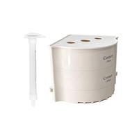 Filtres à poisson - Boîte de filtration d'angle, système de réservoir interne silencieux, purificateur goutte à goutte en cascade | Betta Crevettes Bureau à domicile Appartement Chambre Salon Compact