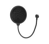 Filtres Anti-pop,Microphone Filtre Anti-Pop,Microphone Filtre,15 * 55cm,Double Couche Son Bouclier,Masque Microphone,Applicable aux Microphone de Studio,Filtre le Bruit,Chansons k,Enregistrements