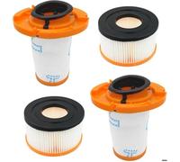 Filtres Aspirateur Balai Set de Filtres Remplacement Lavables Filtre Poussière Accessoires