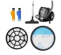 Filtres Aspirateur, Dépoussiérage Lavable Et Réutilisable Remplacement Filtre Cyclonic Aspirateur Convient à Zr904301 Et Ro2981, Équipé 2 Brosses (COLOR:noir, blanc, bleu, orange)