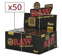 Filtres carton RAW Black par 50