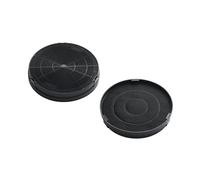Lot de 2 filtres charbon type 196 (295552-3768) Hotte 484000008674, ARISTON HOTPOINT, FRANKE, DE DIETRICH, AEG, ZANUSSI, ELECTROLUX, SIEMENS, ARTHUR