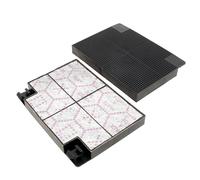 Filtres charbon par 2, 193x137mm 484000008781 - hotte