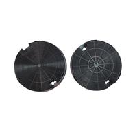 Filtres charbon rond type amc912 481249038013 (lot de 2) hotte whirlpool akr676ix/2