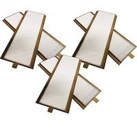 Filtres compatibles avec Zehnder ComfoAir 350 / 550 - 6 filtres à pollen F7 pour air pulsé - Cadre en plastique bio - Marque propre de Sparhai24.