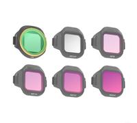 Filtres CPL et densité neutre réglables pour DJI Mini 5 Pro y compris ND8 ND16 ND32 ND64 MCUV pour contrôler l'exposition et réduire les reflets dans la photographie aérienne (lot de 6)