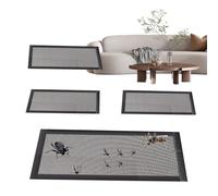 Filtres d'aération magnétiques | Piège à grille d'aération magnétique robuste pour sol, mur, plafond, grille d'aération Blanc