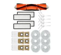 Filtres de brosse latérale de la brosse principale, sacs à poussière for vadrouille. Compatible pourDream Bot L10S Ultra. Compatible pourMijia B101CN. Compatible avec l'accessoire de remplacement for