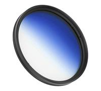 Filtres de Couleur Gradués de 67mm 3 Types Accessoire de Filtre D'objectif de Couleur Graduel pour Les Objectifs de Caméra Revêtements Nanométriques Ultra Minces (Bleu dégradé)