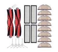Filtres de Couverture de Brosse latérale Principale vadrouille Compatible avec Xiaomi Mijia 1C 2C 1T/STYTJ01ZHM Dreame F9 L10 Plus Robot aspirateur pièces Accessoires (Color : Set 16)