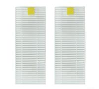 Filtres de filtration à air pour robot aspirateur MEDION MD 20041 et pour S12 SW, 2/4 filtres (lot de 2)