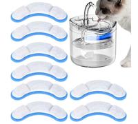 Filtres De Fontaine À Eau pour Chat - Cartouche De Rechange en Coton Adaptée pour Distributeur De Boisson pour Animaux De Compagnie | Accessoire De Filtration Fresh | Insert Léger, Hydratation Pr