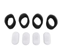 Filtres de fontaine à eau pour chat, remplacement en tissu de carbone avec éponges, système de filtration multicouche pour distributeur d'eau pour animaux domestiques, fontaine en (UNE)