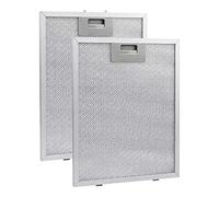 Filtres de hotte cuisine, aspiration d'échappement, filtre à graisse métallique for 250X310mm, d'aération d'extraction en maille, accessoires(2PCS)