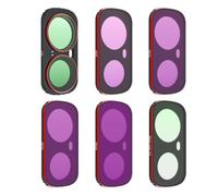 Filtres de protection de rechange pour Insta360 Luna Ultra Lens CPL/ND/UV/LPR/Diffusion 1/4 Kit de filtres magnétiques Accessoires de protection d'objectif (CPL+ND8+ND16+ND32+ND64+Diffusion 1/4)