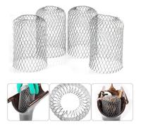 Filtres de Protection - GENERIQUE - Aluminium Flexible - Pack de 6 - Diamètre 8 cm - Faciles à Installer