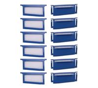 Filtres de rechange for PPC compatibles avec Philips Respironics et Dream Station : 6 emplacements for filtres réutilisables + 6 filtres ultrafins jetables