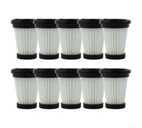 Filtres de rechange HEPA pour aspirateur sans fil, compatibles avec K12 K12 Pro K13, lot de 4/10, papier filtre de haute qualité, facile à nettoyer et à installer (lot de 10)