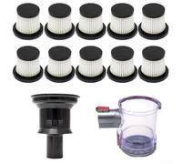 Filtres de rechange pour aspirateur à main YTWO 10 kPa 150 W 5/10/1 HEPA options de tasse à poussière (C)