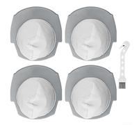 Filtres de rechange pour aspirateur Bissell pour aspirateur Turbo Lightweight Series 2610 2611, filtres en plastique lavables avec brosse de nettoyage, pièce #1620624