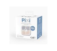 Filtres de rechange pour fontaine à eau pour chats - Pack de 12 - Pixi - Filtration triple action