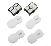 Filtres de rechange pour Shark HZ4000 HZ4002 HZ3000 PowerDetect - 4 mousses 2 HEPA lavables