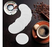 Filtres de rechange professionnels en papier pour machine à café Aeropress, naturel, blanc