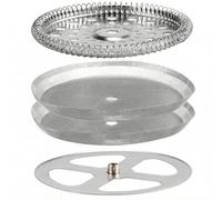 Filtres de remplacement, 1 ensemble de filtres à pression français, ensemble pièces rechange françaises en acier inoxydable