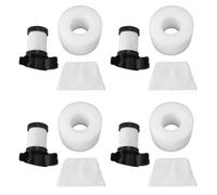 Filtres de remplacement pour aspirateur, kit de filtres en mousse et feutre haute performance pour IONFlex XPREMF IF100 IF200, comprenant 4 filtres avec éponge et feutre pour