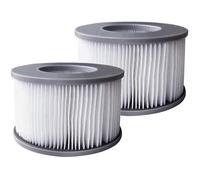 Filtres de spa gonflable - MSpa - Lot de 2 pièces - 120 plis - Durable et réutilisable