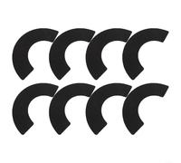 Filtres désodorisants à charbon actif haute densité pour litière pour chat, matériau doux et sûr pour la santé des animaux, installation rapide, compatibles avec 4, 8 ou 10 (8 pièces)