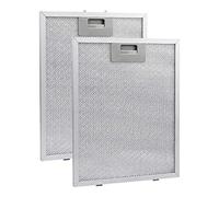 Filtres d'extraction en maille d'aluminium for hottes de cuisine, ensemble deux for meilleures performances et longévité, taille 300X240X9mm