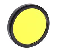 Filtres D'objectif D'appareil Photo, Alliage D'aluminium + Verre Optique Orange Violet Jaune Vert Bleu Filtre, Filtres Multicouches de Couleur pour Objectif D'appareil Photo avec un Diamètre(jaune)