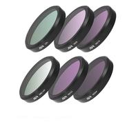 Filtres d'objectif de Remplacement pour DJI Osmo Action6 UV ND8 ND16 ND32 CPL Filtres Macro Black Mist 1/4 pour Ensemble de filtres Action6 ND & cpl (UV CPL ND8 ND16 ND32 ND64)