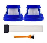 Filtres double couche et suceur plat flexible de rechange pour aspirateurs à main sans fil Eufy H11 et H11 Pure