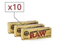 Filtres En Carton Raw Gummed Perforés X 10