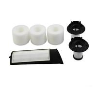 Filtres en mousse post-filtres pour Shark ICZ362H/IC160/IC162 : 1 filtre, 3 filtres en mousse, 2 filtres post-filtres