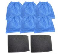 Filtres en tissu VRC2 pour Vacmaster aspirateur eau pour poussière | Compatible modèles pour vacmaster, filtration fine, matériau polyester , pour idéal sols durs
