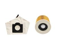 Filtres Et Sacs À Poussière Lavables, Compatibles Avec Les Aspirateurs Karcher WD3, MV3, WD3200, SE4001, A2299, A2204 Et A2656. Accessoires For Aspirateurs.