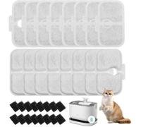 Filtres Fontaine Chat Petlibro, 16 Cartouches + 16 Mousses, PLWF105/115/005 Label