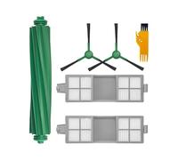 Filtres For Brosse Rotative Principale Et Chiffon De Nettoyage, Compatibles Avec Les Accessoires For Robot Aspirateur Roomba Et Aspirateur Robot Compacteur De Poussière 205.(Set f)