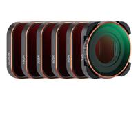 Filtres for caméras d'action K&F Concept Sport, compatibles avec Gopor Hero 9/10/11/12, Lot de 6 filtres CPL/ND8/ND16/ND32/ND64/ND1000 HD
