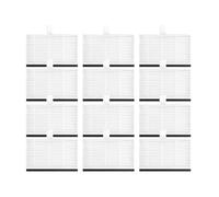 Filtres Hepa 12 pièces, compatibles avec Proscenic Q8 Max, accessoires for aspirateur robot des pièces de rechange