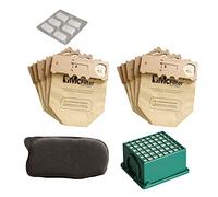 Filtres Hepa à brosse à rouleau filtres à charbon compatibles avec les pièces de rechange for aspirateur VORWERK KOBOLD VK130 VK131 FP130 FP131 (Color : D)