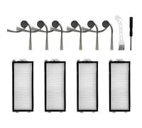 Filtres HEPA pour aspirateur Roborock Saros Z70, pièces de rechange 4 filtres, 6 brosses latérales, 1 outil de nettoyage, 1 tournevis