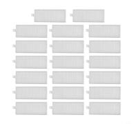 Filtres HEPA pour Miwhole M8 pour Lite pour 360 pour aspirateur robot S8 | Lavable et réutilisable, convient pour Ezviz RE4 Plus pour RE5 Plus, Dynaking R21, Polaris PVCRDC 5002 (20 pièces)