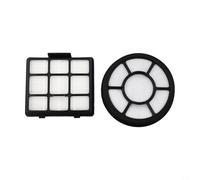 Filtres lavables de rechange pour aspirateurs Basics sans sac 16h-71eu4 et Vcm43b16h, restaure la puissance d'aspiration avec récipient et kit de filtre HEPA moteur arrière, 2 ensembles (1 lot)