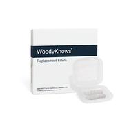 Filtres nasaux WoodyKnows Super-Defense, aide aux allergies saisonnières et à la pollution industrielle, protection dans les transports publics (Narine Ronde, S, 3 Filtres + 24 Remplacements)