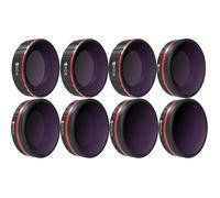 Freewell All Day-Série 4K-Lot 8 filtres ND4, ND8, ND16, CPL, ND8/PL, ND16/PL, ND32/PL, ND64/PL Compatibles avec Osmo Action Camera (Non Compatible avec Action 4)