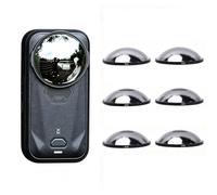 Filtres ND pour Insta360 X6, ND16 ND32 ND64 Filtre Action Camera Lens Accessoires, Réduction de la Lumière Détection Automatique Densité Neutre Verre Optique Multicouche Cadre en Aluminium (ND16+ND32